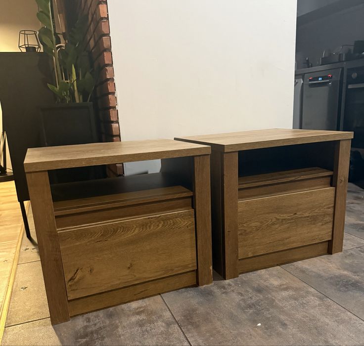 Szafki nocne z szufladą szt 2