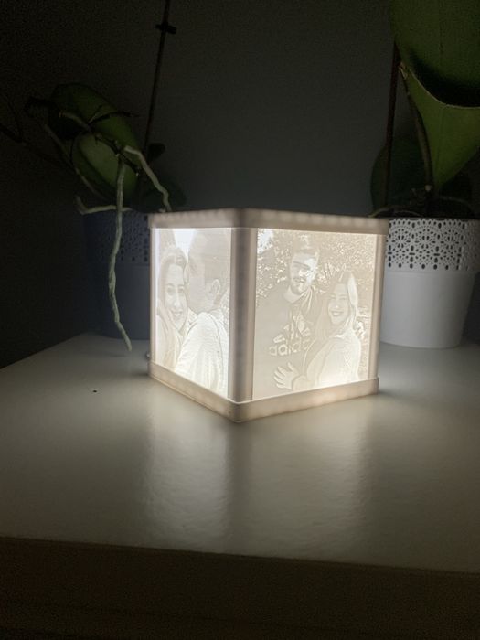 Luminária Fotográfica 4 em 1: Memórias Iluminadas!(personalizável)