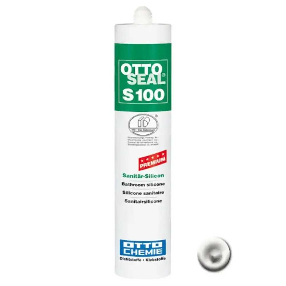 Герметик силиконовый Otto Chemie Ottoseal S100 Premium  300 мл (сірий)