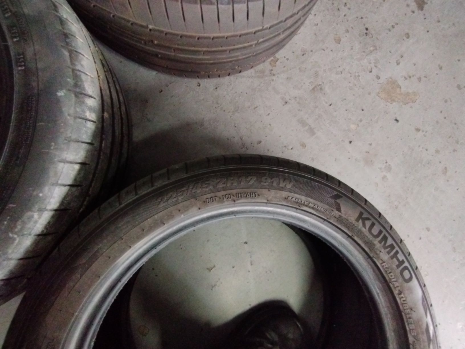 Pneus usados DUNLOP 225/45ZR17