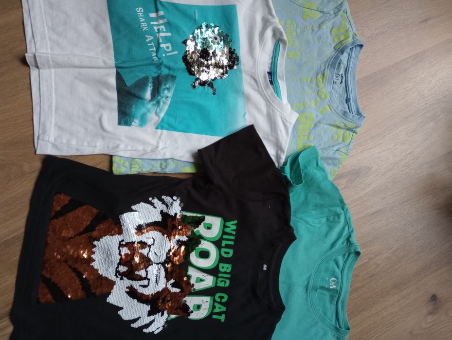 T-shirt koszulki krótki rękaw zestaw R116