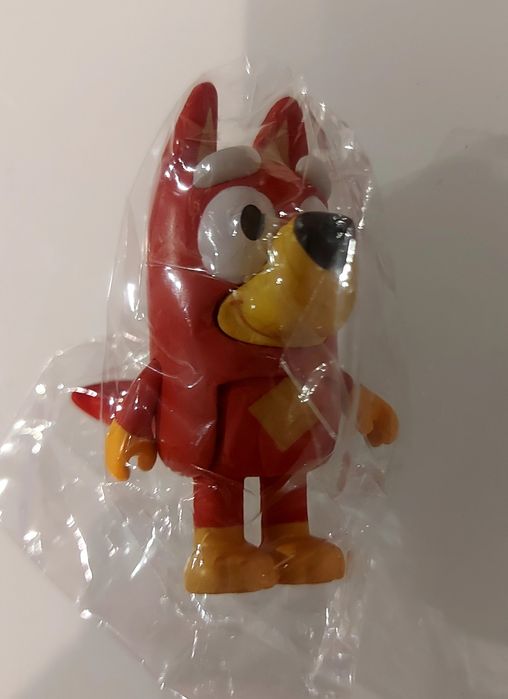Nowa figurka z bajki Bluey. Kolega Bluey i Bingo- Ryżyk, Rusty.