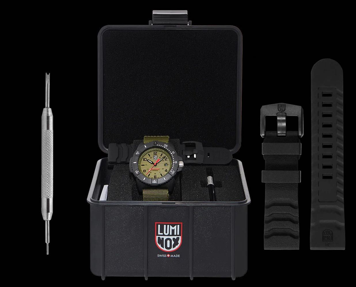Годинник LUMINOX 3617.SET Navy Seal 3600 Tritium 45 mm 200 MT SAPPHIRE