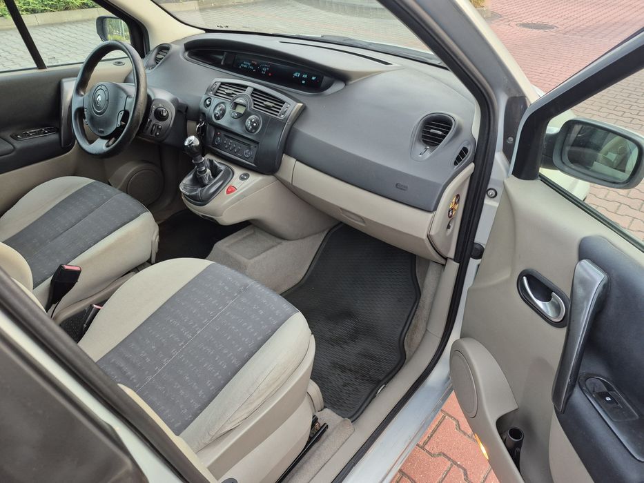 Renault Scenic 2 2.0 136KM Benzyna Klima 8xPP Alu17 Grzane Fotele