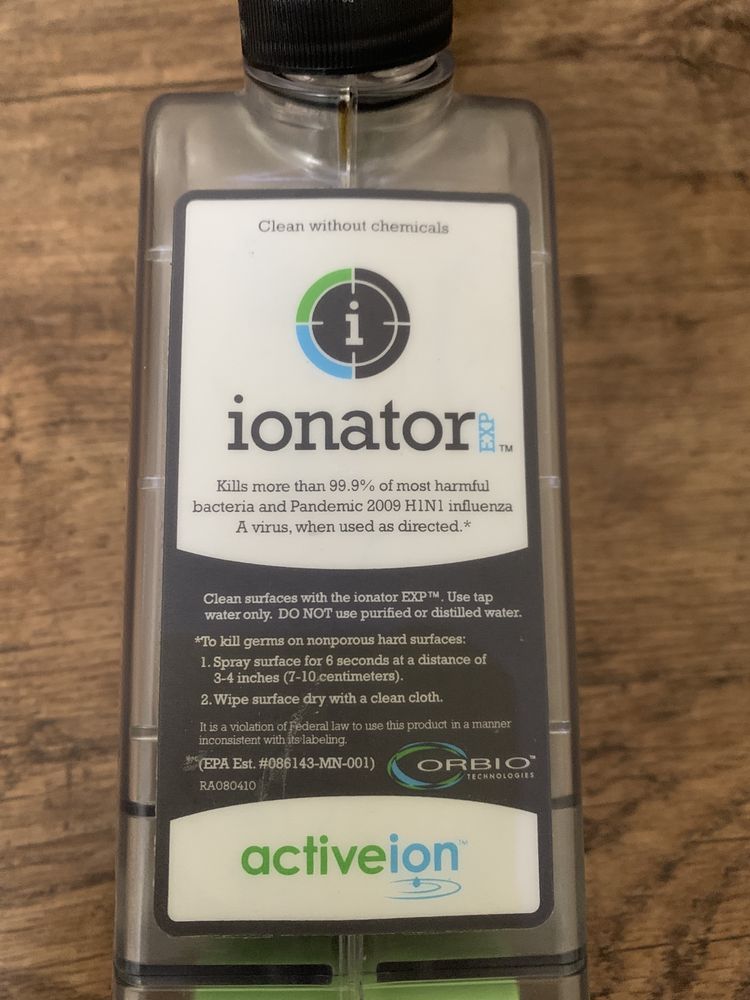 Ионатор Activeion ionator USA