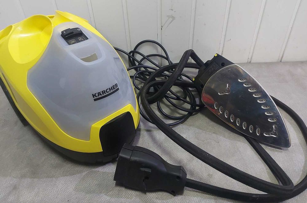 parownica przelewowa Karcher SC4 + żelazko