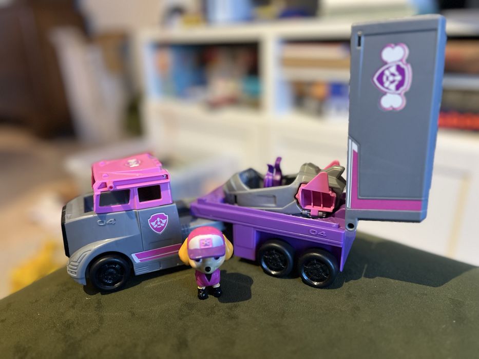 Pojazd z figurką Psi Patrol Big Truck Pups Skye