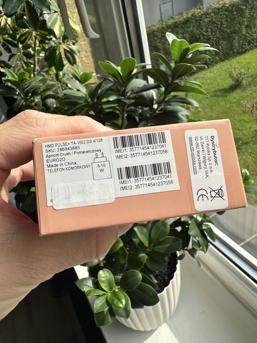 Tekrf HMD Pulse+ 4 GB / 128 GB 4G (LTE) Pomarańczowy Apricot Crush
