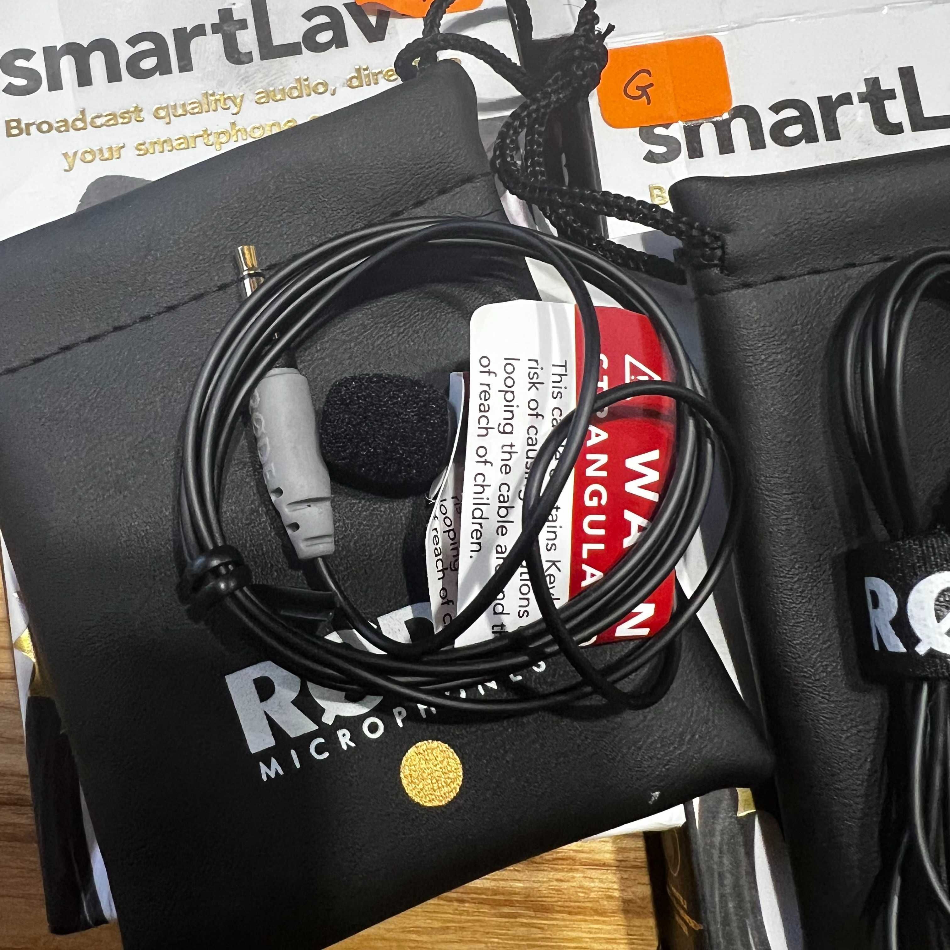 Мікрофон / Микрофон SmartLav+ (boya by-m1, Rode Lavalier GO, ATR3350)