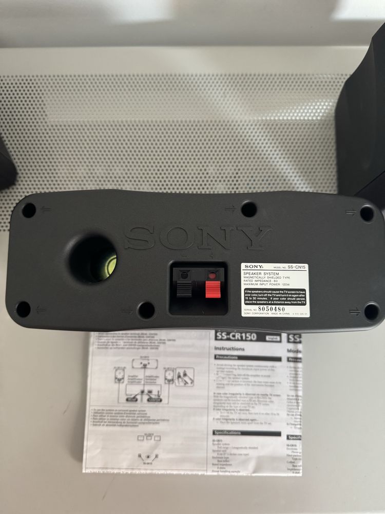 Sony Speaker System SS-CR150
