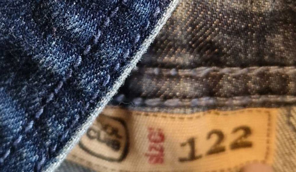 Dzinsowa sukienka ogrodniczka 122 cool club