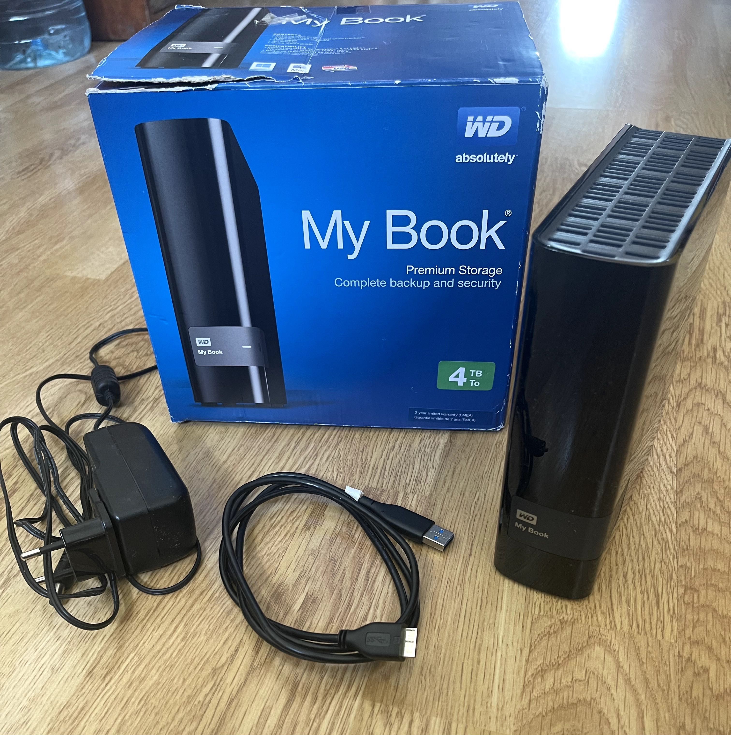 Зовнішній жорсткий диск 4TB Western Digital