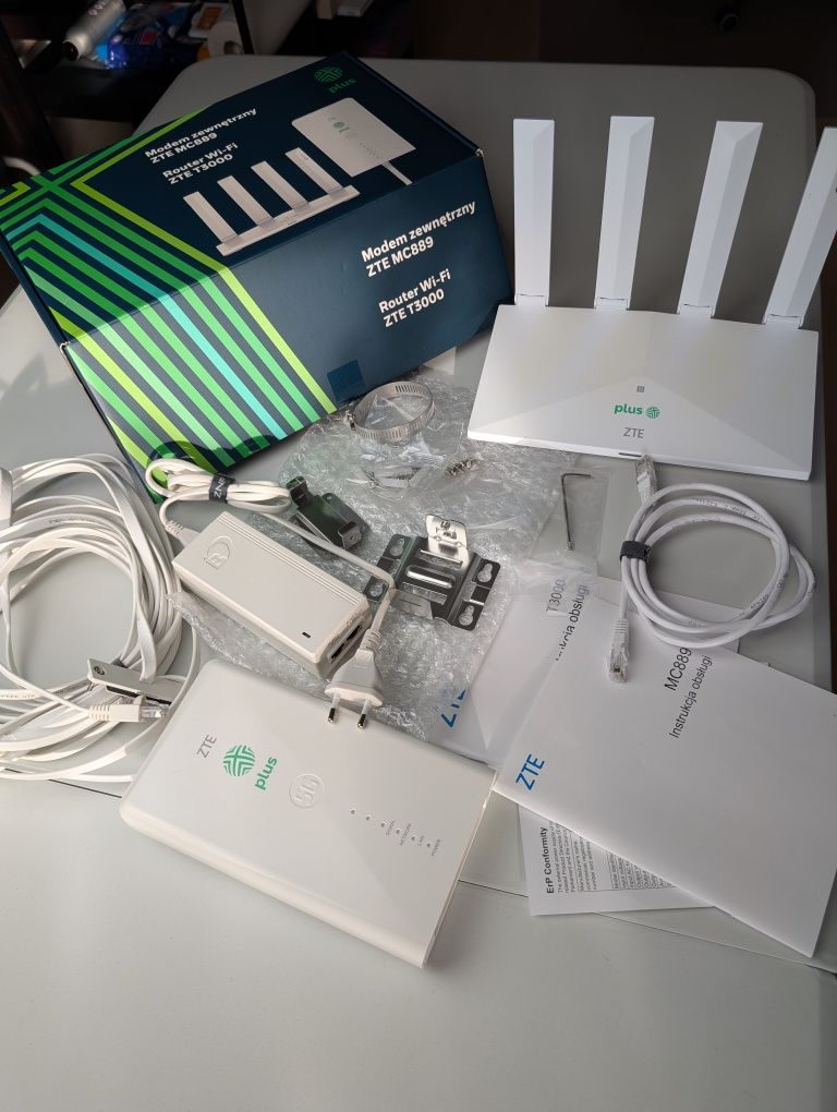 ZTE MC889 5G LTE ODU + Router WiFi - ZTE T3000 IDU WIFI 6 | Internet
