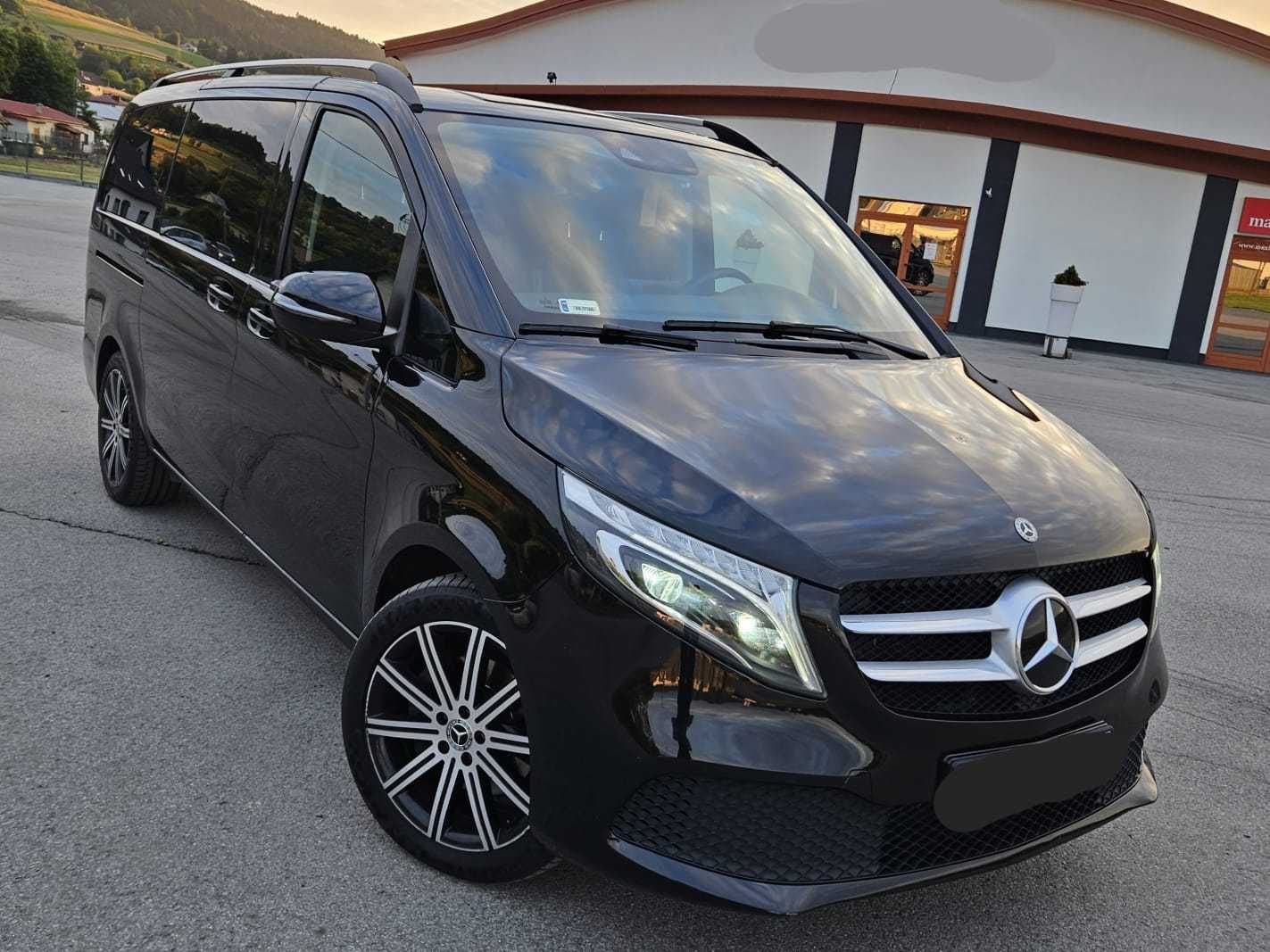 Mercedes V Klasa 8 Osobowy Wynajem Wypożyczenie Wypożyczalnia Najem