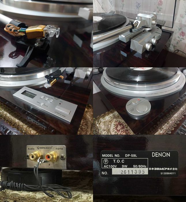 ТОПовий програвач вінілу Denon DP-59L