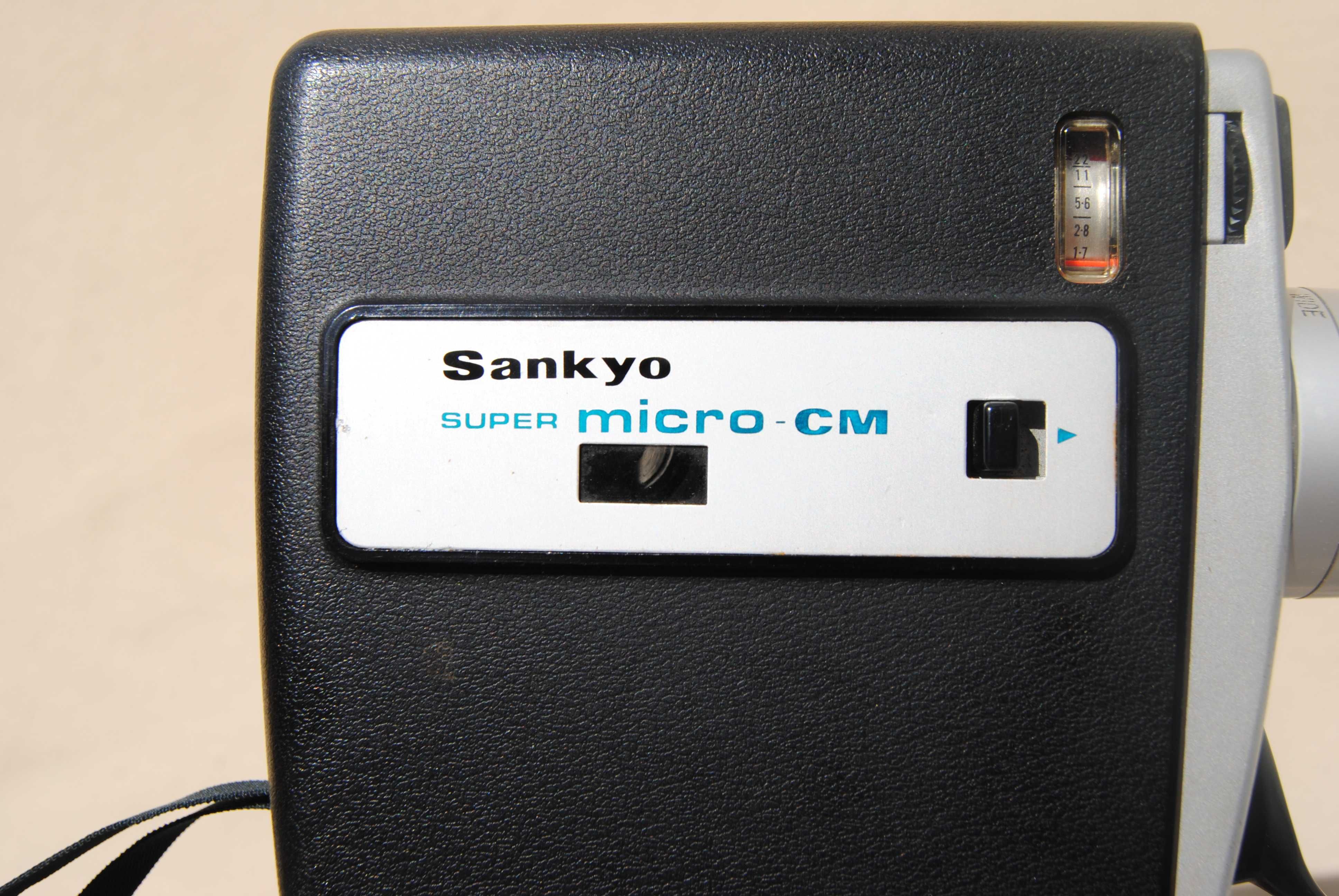 Sankyo super micro cm super 8 mm filmar - vintage