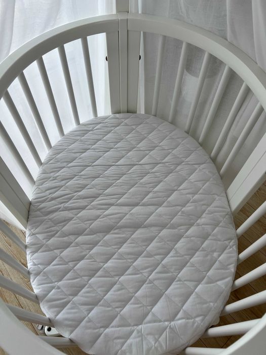 Łóżeczko Stokke Sleepi mini z baldachimem