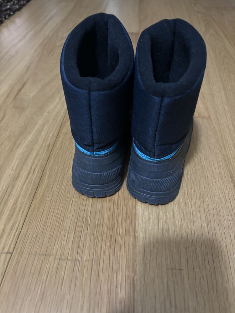 Botas Caminhada com Tempo Frio/Neve Quentes Impermeáveis Criança