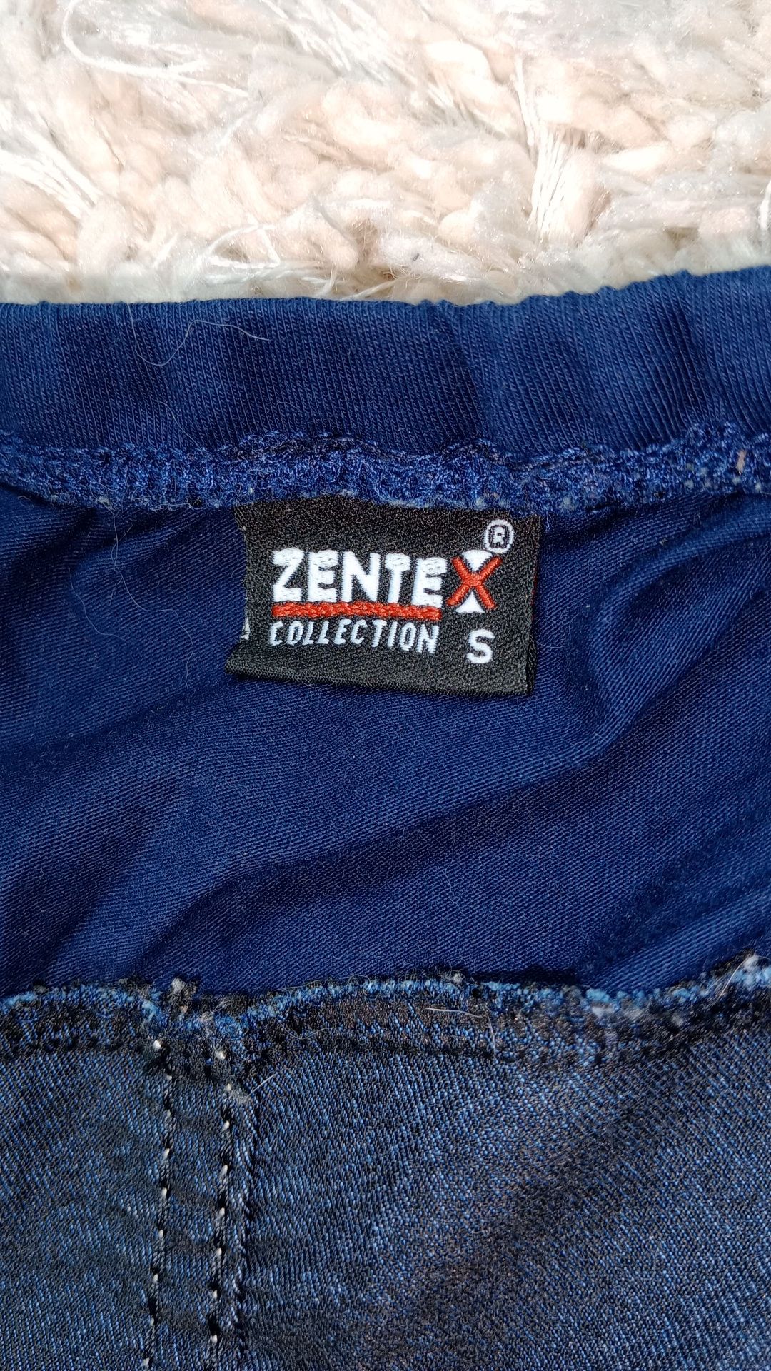 Spodnie jeansy ciążowe S 36 zentex