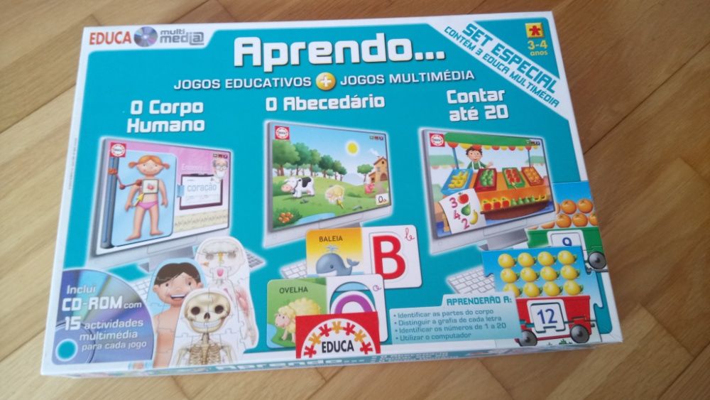 Jogo EDUCA 3-4 anos APRENDO