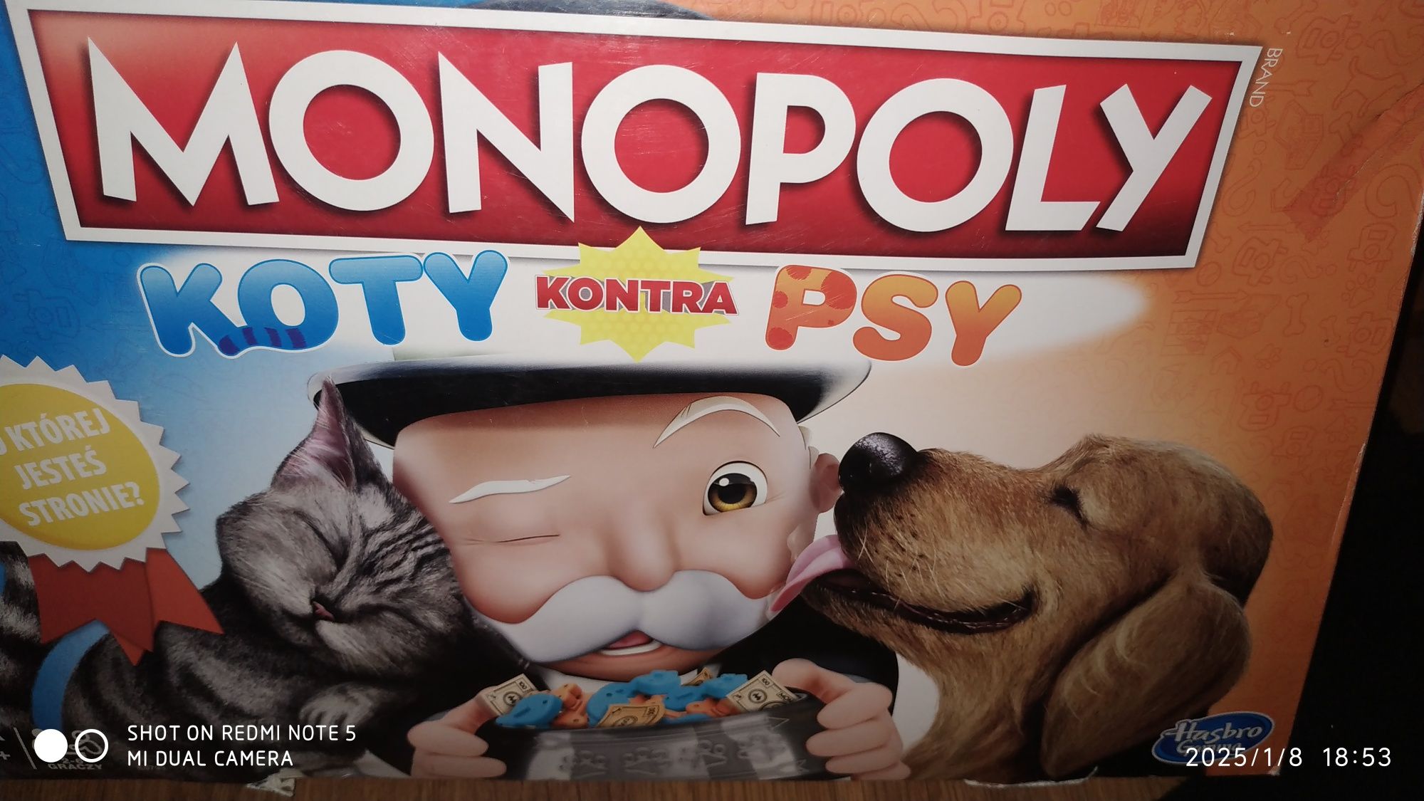 Okazja Monopoly koty kontra psy