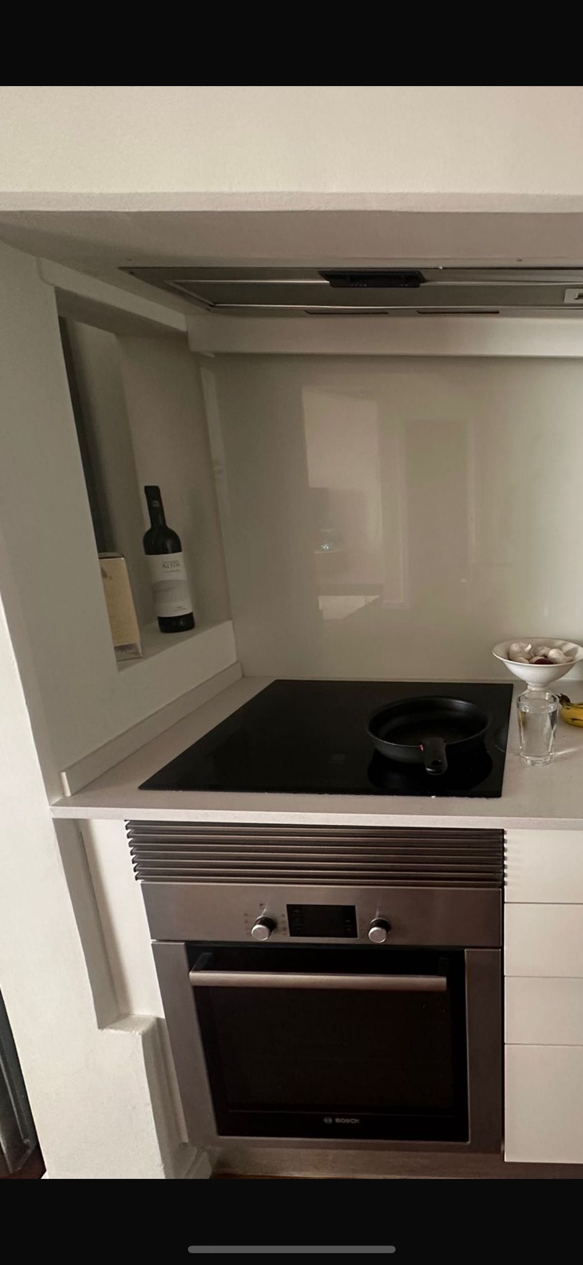 forno bosch e placa de indução balay
