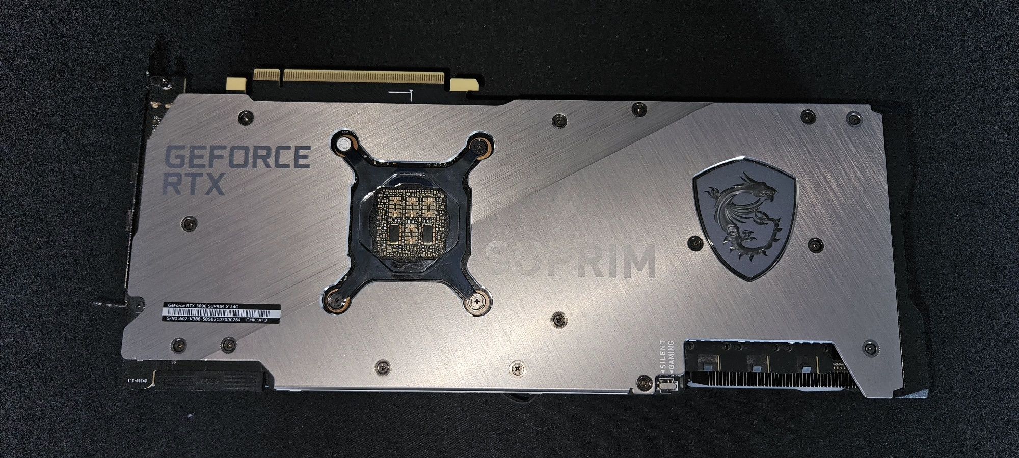 MSI GeForce RTX 3090 SUPRIM X 24GB GDDR6X Topowa karta graficzna