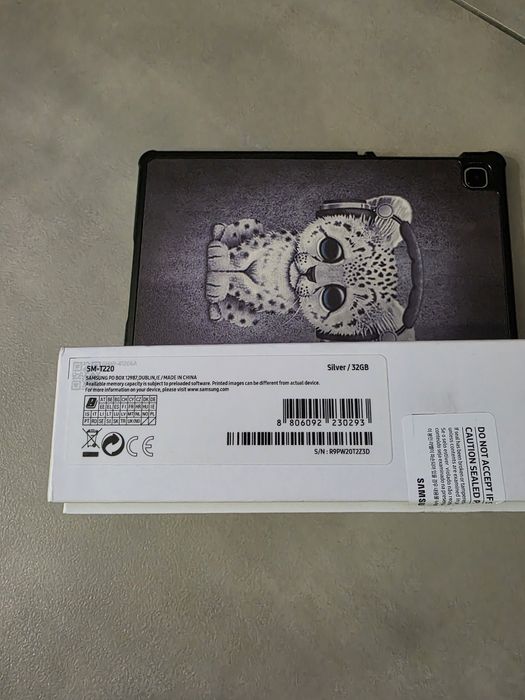 Tablet samsung galaxy tab A7 lite  szklo etui