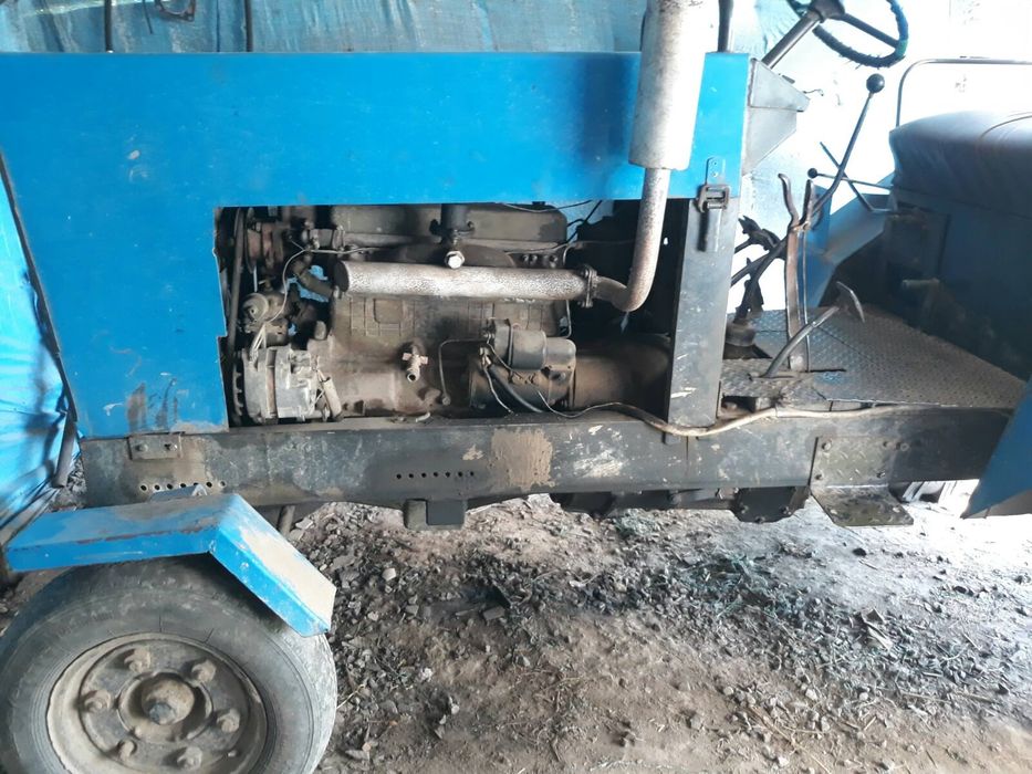 Трактор саморобний (4 циліндра)+ плуг+ культиватор