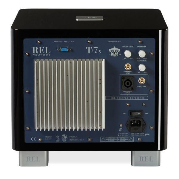 Subwoofer aktywny REL T7x Czarny / biały