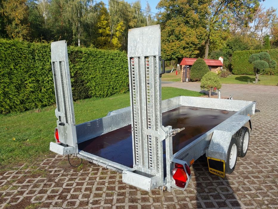 Przyczepa do minikoparki HUMBAUR 3500 DMC 2019R do przewozu maszyn