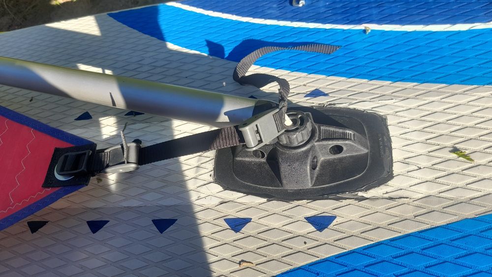 Deska sup mistral 320cm z żaglem dwukomorowa+dwa siedziska pompa