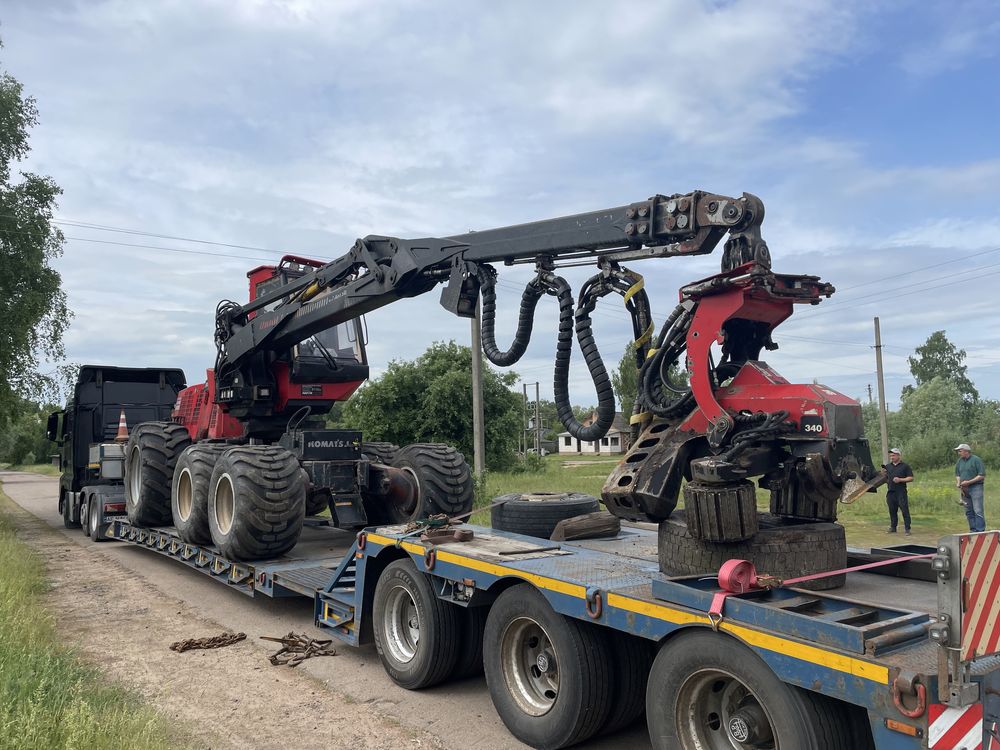 Komatsu 901TX Харвестер