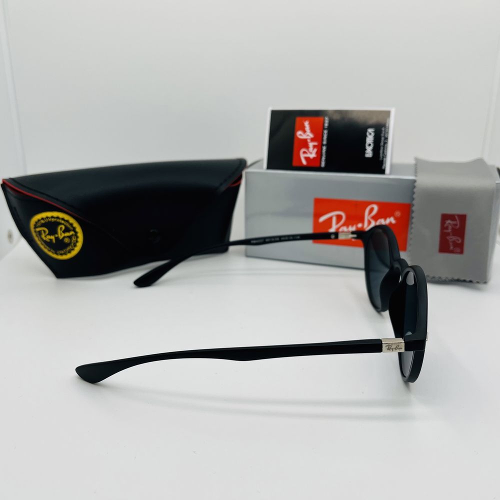 Солнцезащитные очки Ray Ban Liteforce Round 4237 Matt Black|Gray