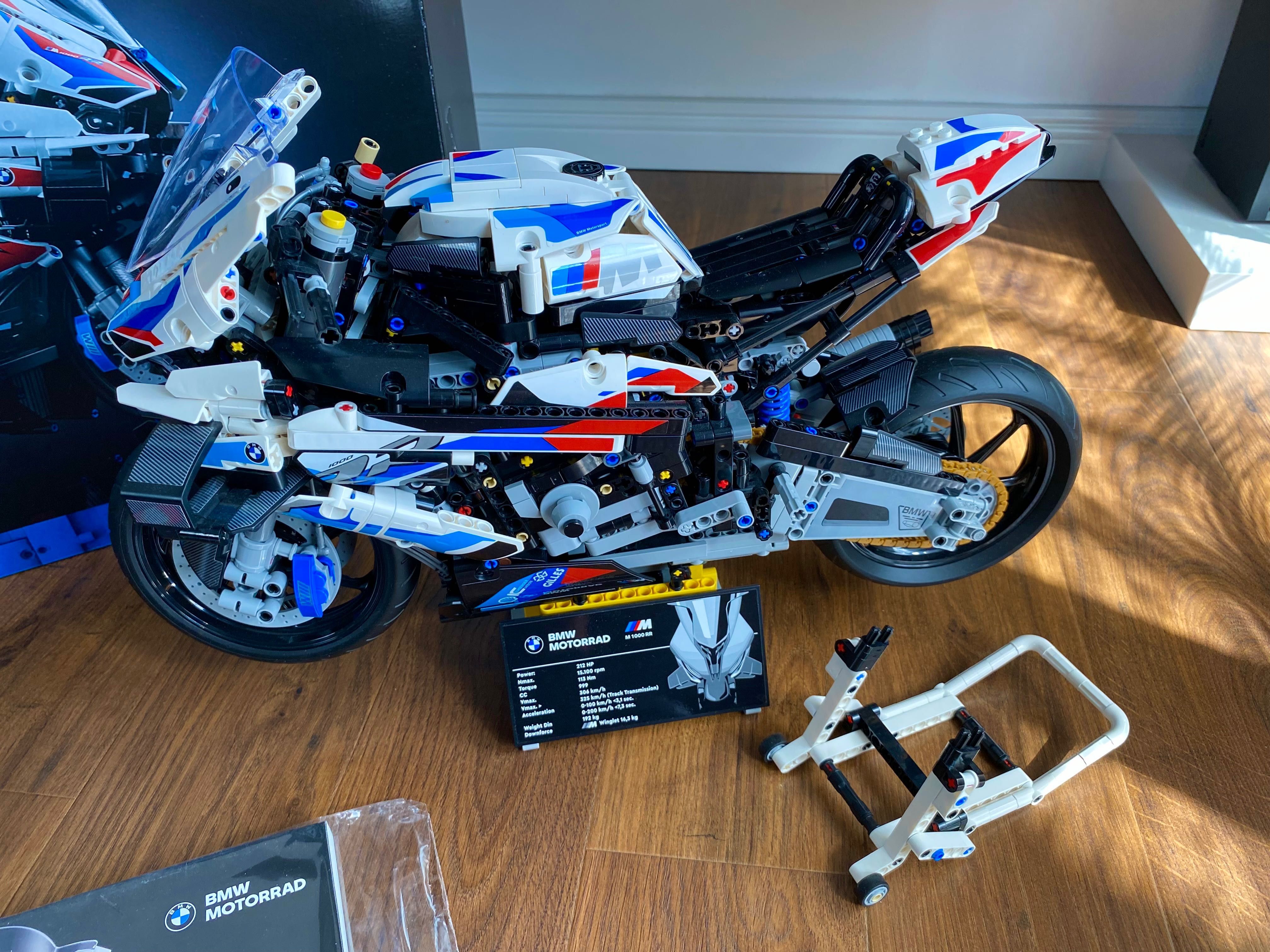 oryginalne LEGO Technic 42130 Motocykl BMW M 1000 RR - IDEALNY KOMPLET