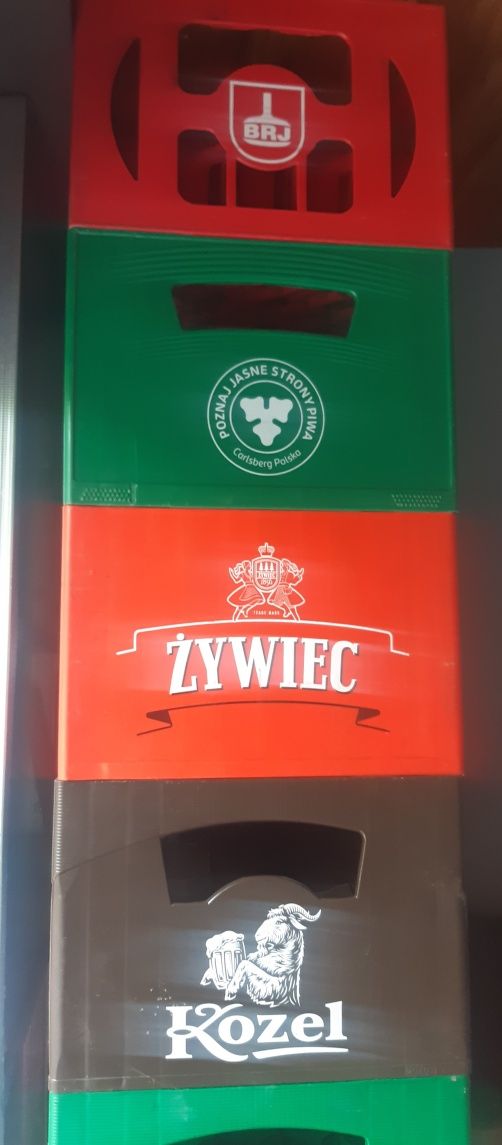 Sprzedam skrzynki po piwie