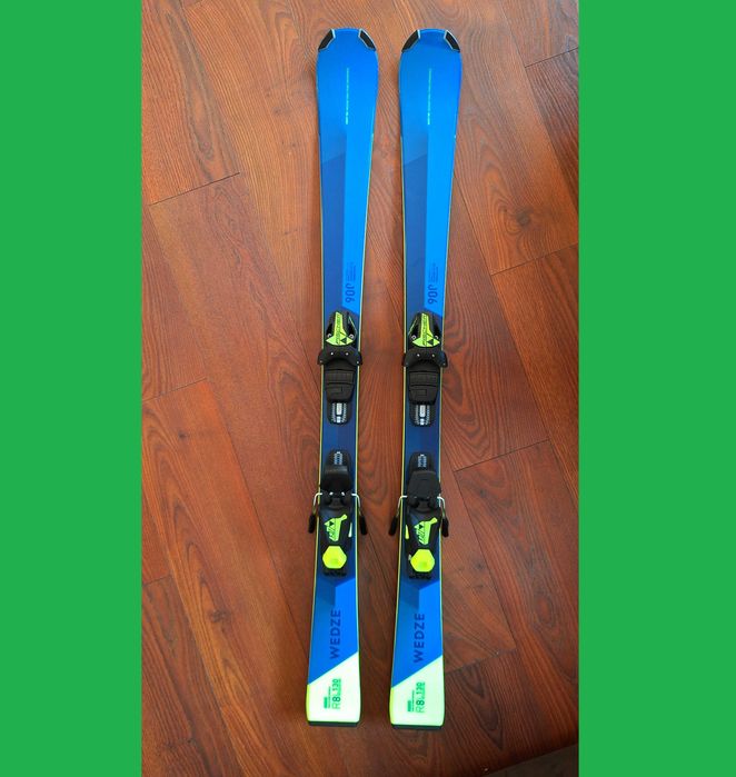 Narty zjazdowe z wiązaniami FISCHER - 130cm - NOWE