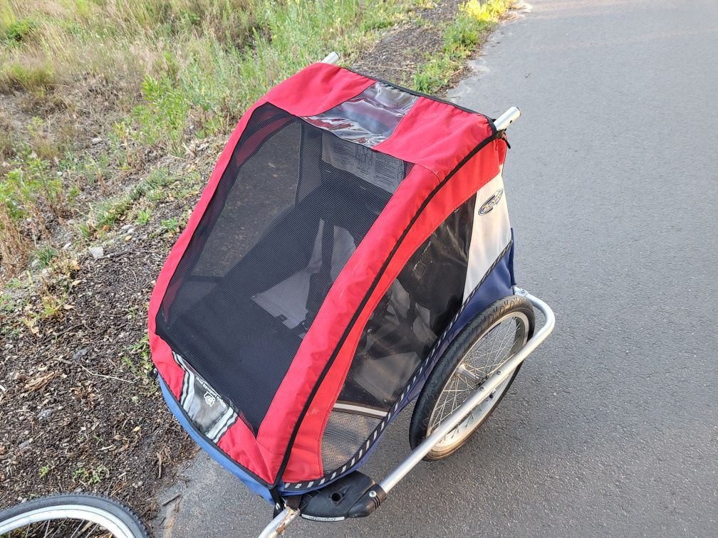 Przyczepka rowerowa Thule Chariot CTS dwuosobowa 2