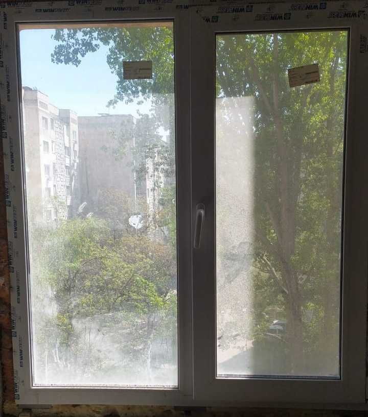 Продам б/у металопластикові вікна, двері