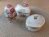 Ozdobne szkatułki porcelana