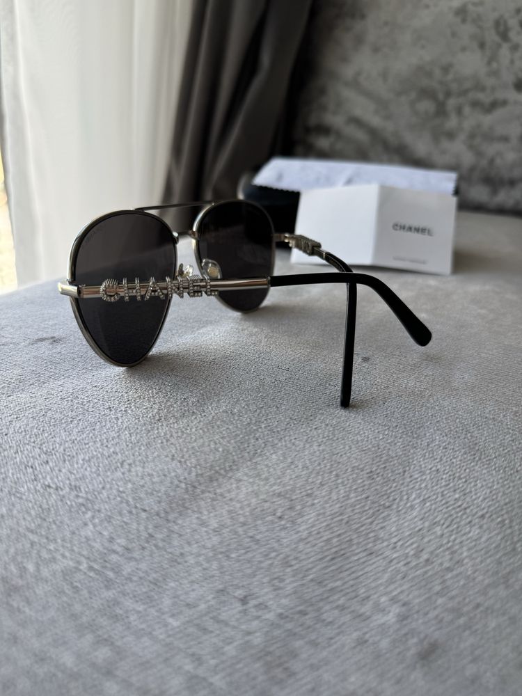 Очки авиаторы chanel