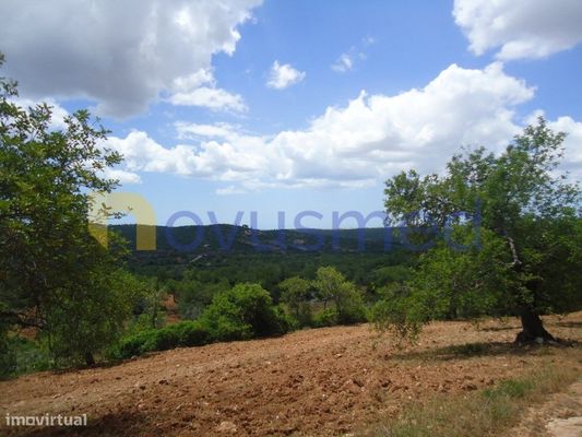 Terreno rústico em Paderne com vista Mar — Paderne, Faro
