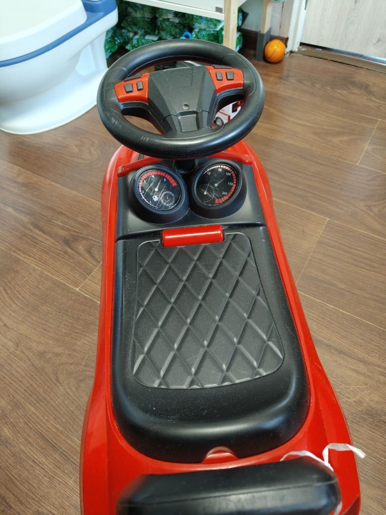 Jeździk auto czerwone