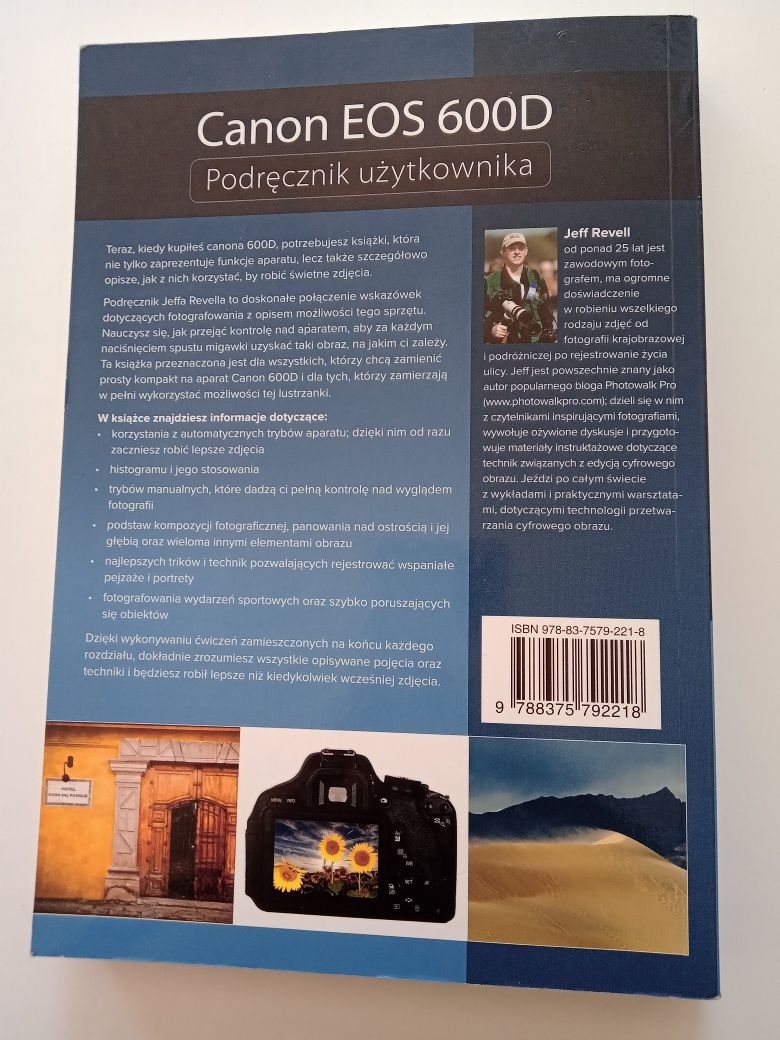 Podręcznik użytkownika Canon EOS 600D Jeff Revell