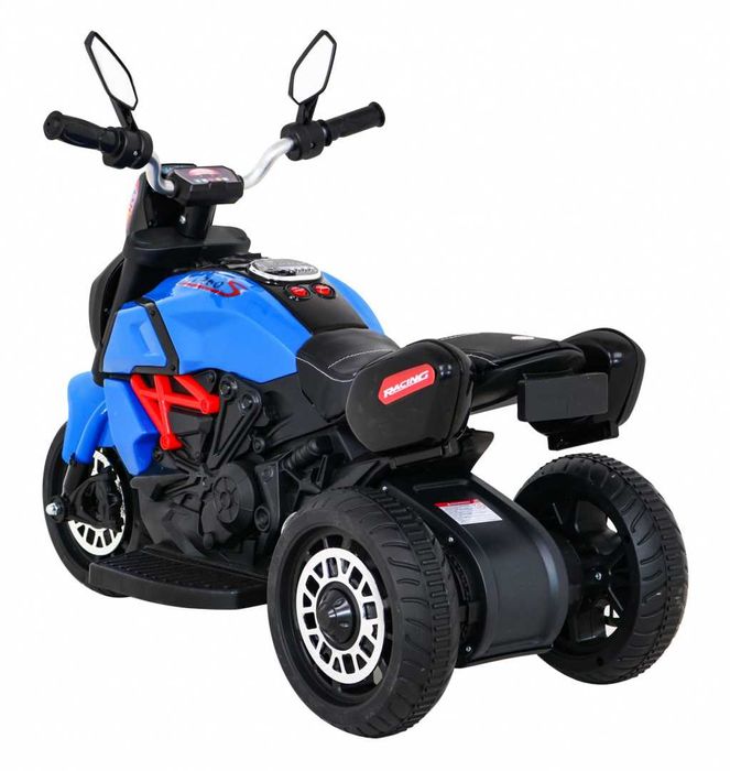 Autko motor MOTOREK FAST TOURIST na akumulator trójkołowy dla dzieci