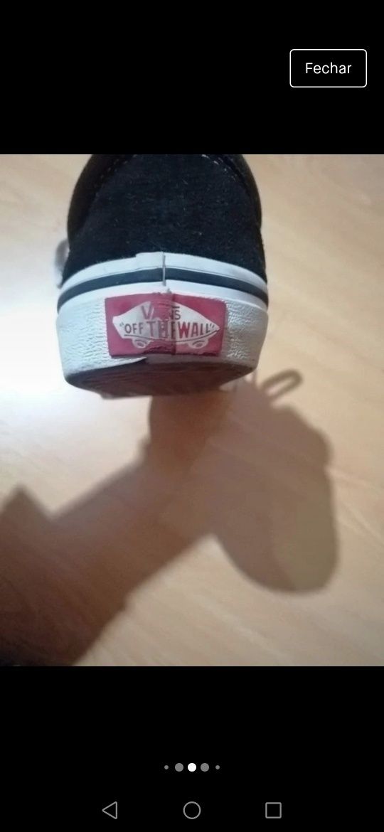 Vendo Vans pretos n33