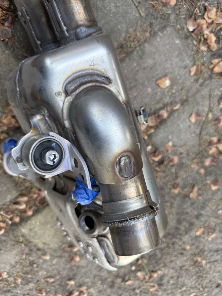 Kolektor wydechowy + katalizator  yamaha r6 rj15