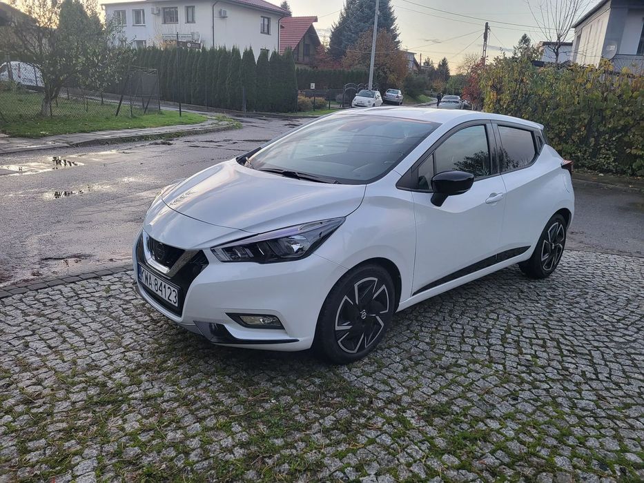 Nissan Micra Nissan micra biala perla