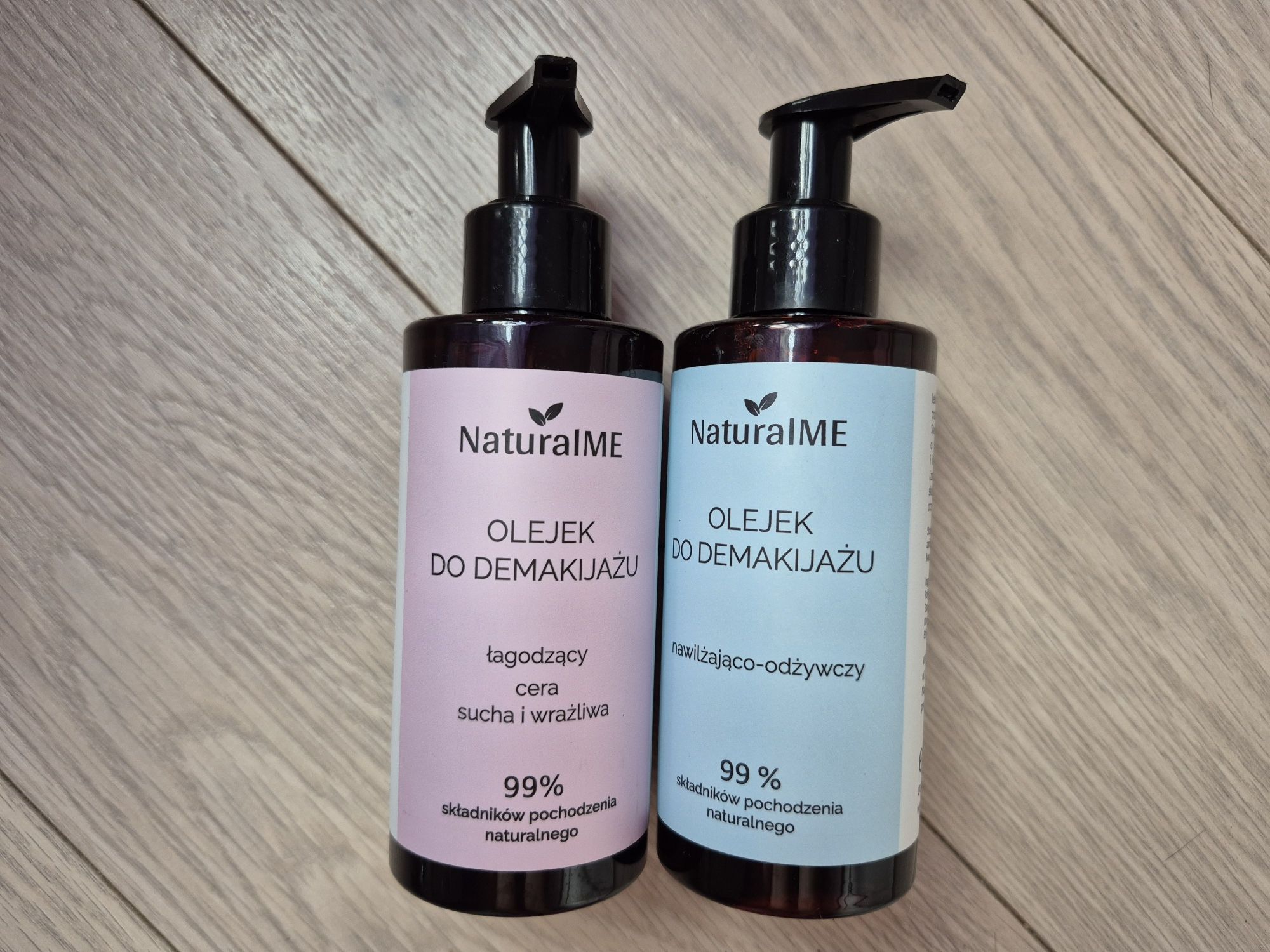 Dwa olejki do demakijazu NaturalMe