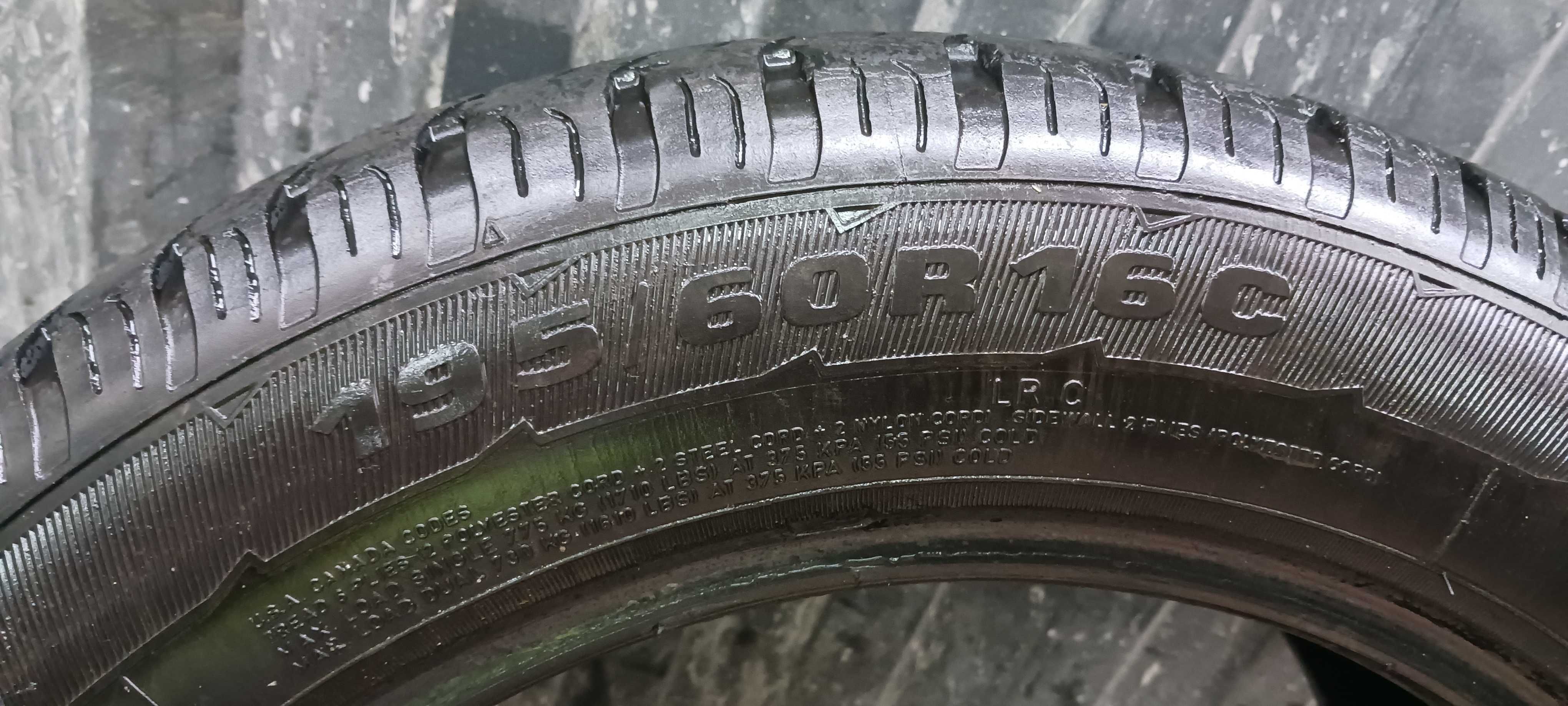 Opony Letnie wzmacniane GoodYear 195/60/16C